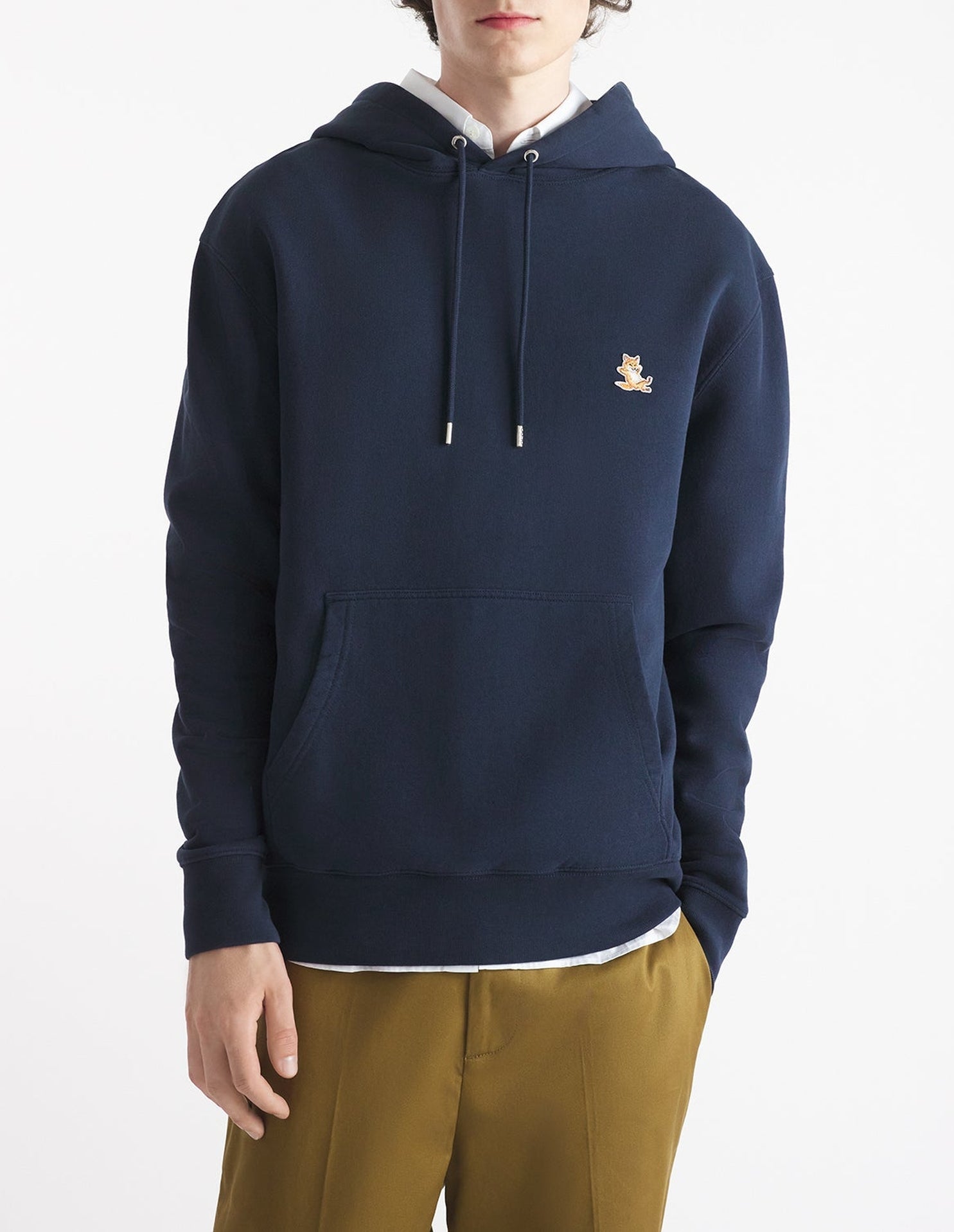 Long-sleeved hoodie - Ink Blue