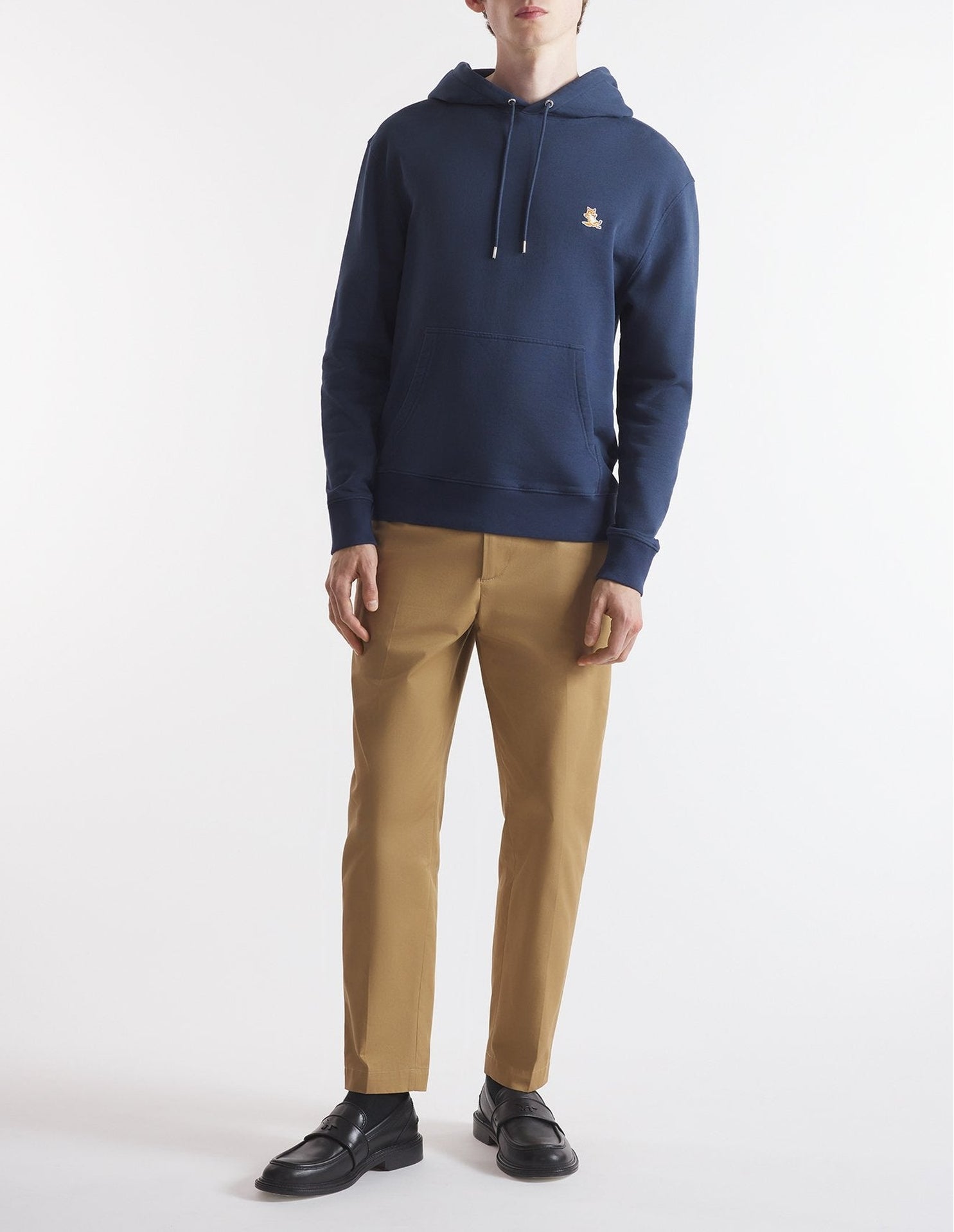 Sweat à capuche et manches longues - Eclipse Blue