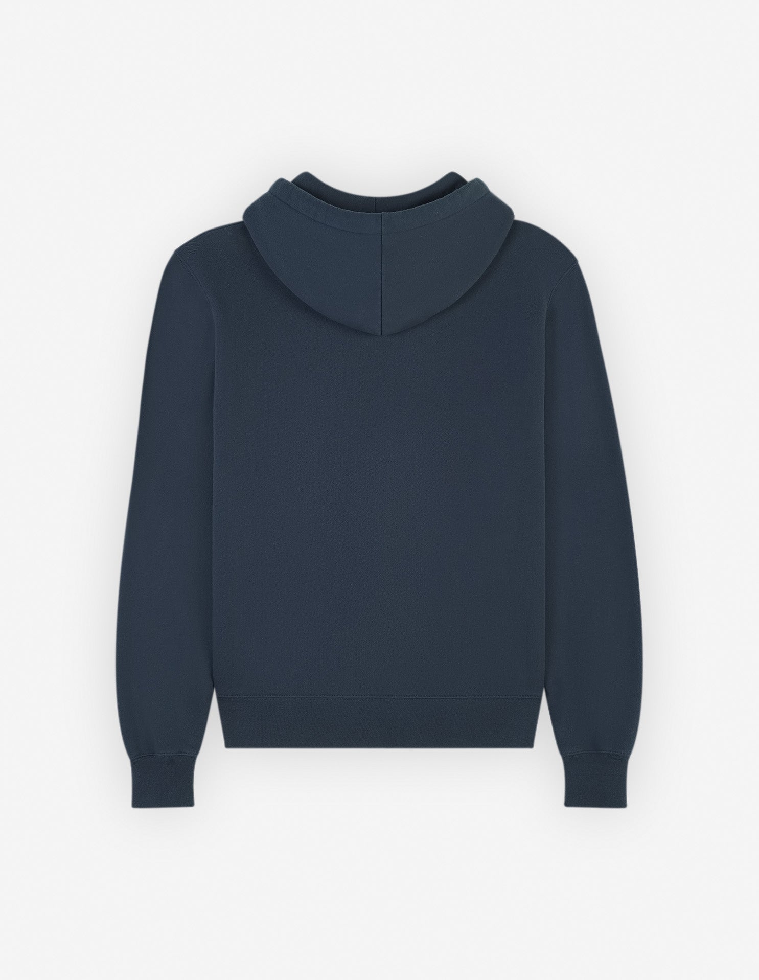 Hoodie with floral print - Ink Blue