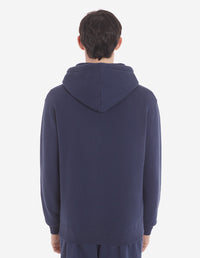 Long-sleeved hoodie - Ink Blue