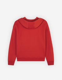 Sweat à capuche oversize - Burnt Red