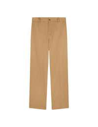 Straight-leg chino trousers - Beige