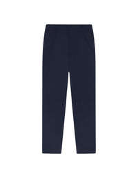 Pantalon droit à taille élastiquée - Ink Blue