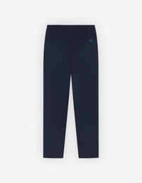 Straight-leg trousers with elasticated waistband - Ink Blue