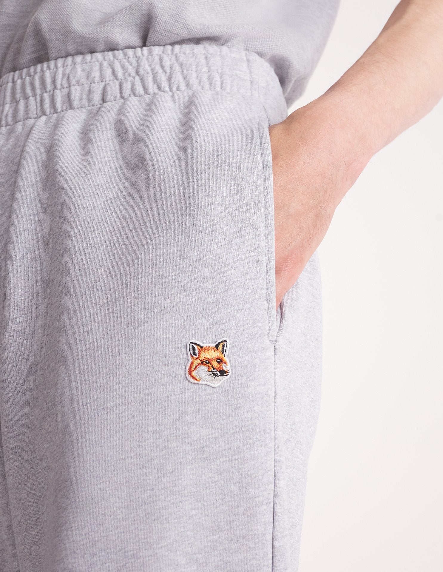 Pantalon de survêtement avec écusson - Light Grey Melange