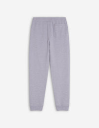 Track trousers with badge - Light Grey Melange