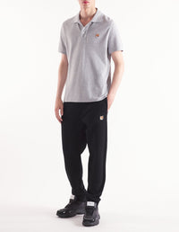 Track trousers with badge - Black