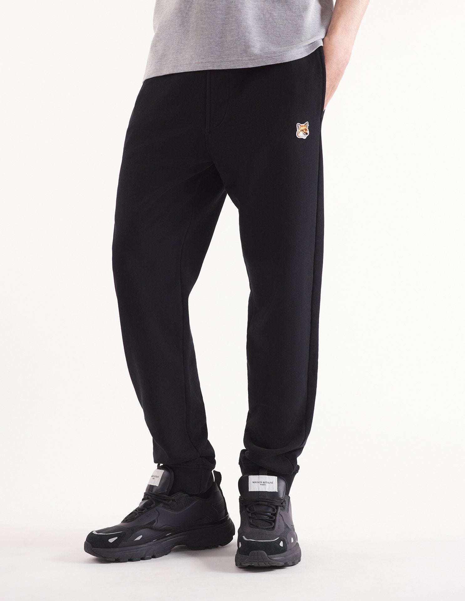 Pantalon de survêtement avec écusson - Black