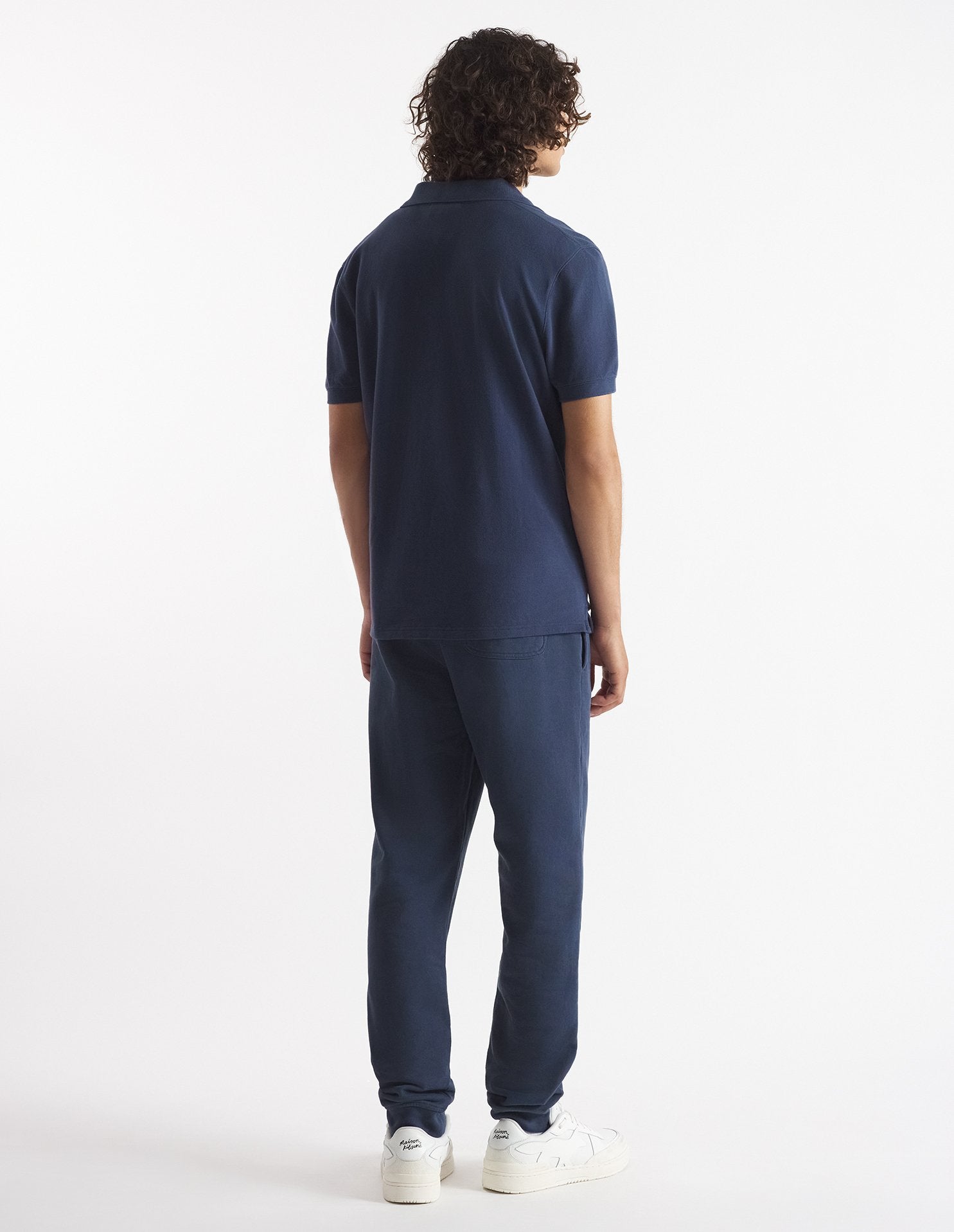 Track trousers with crest - Ink Blue