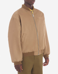 Zipped bomber - Taupe