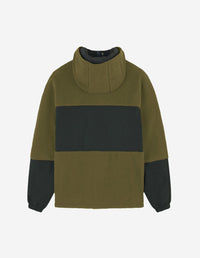 Blouson à capuche polaire - Khaki