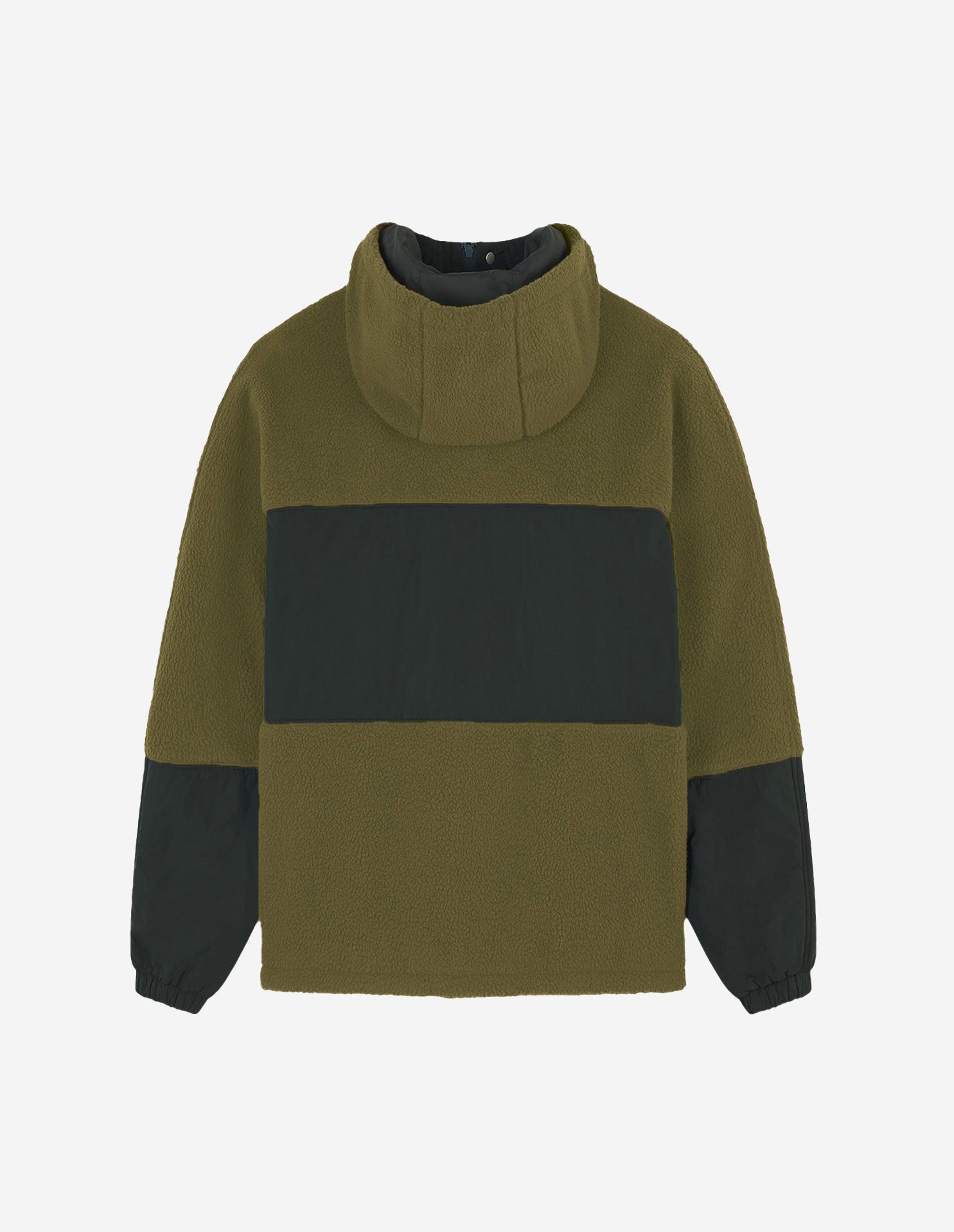 Blouson à capuche polaire - Khaki
