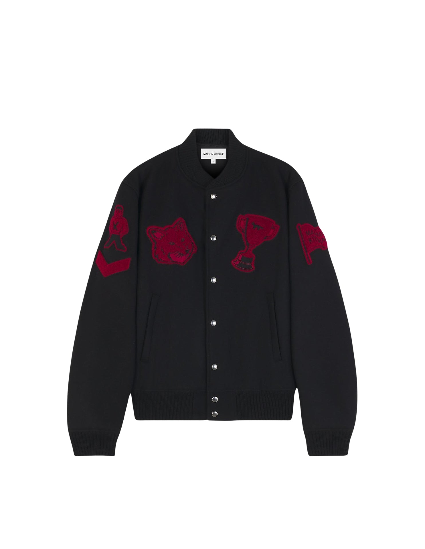 Teddy wool jacket - Black