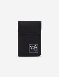 Shoulder bag with badge - Black