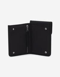 Shoulder bag with badge - Black