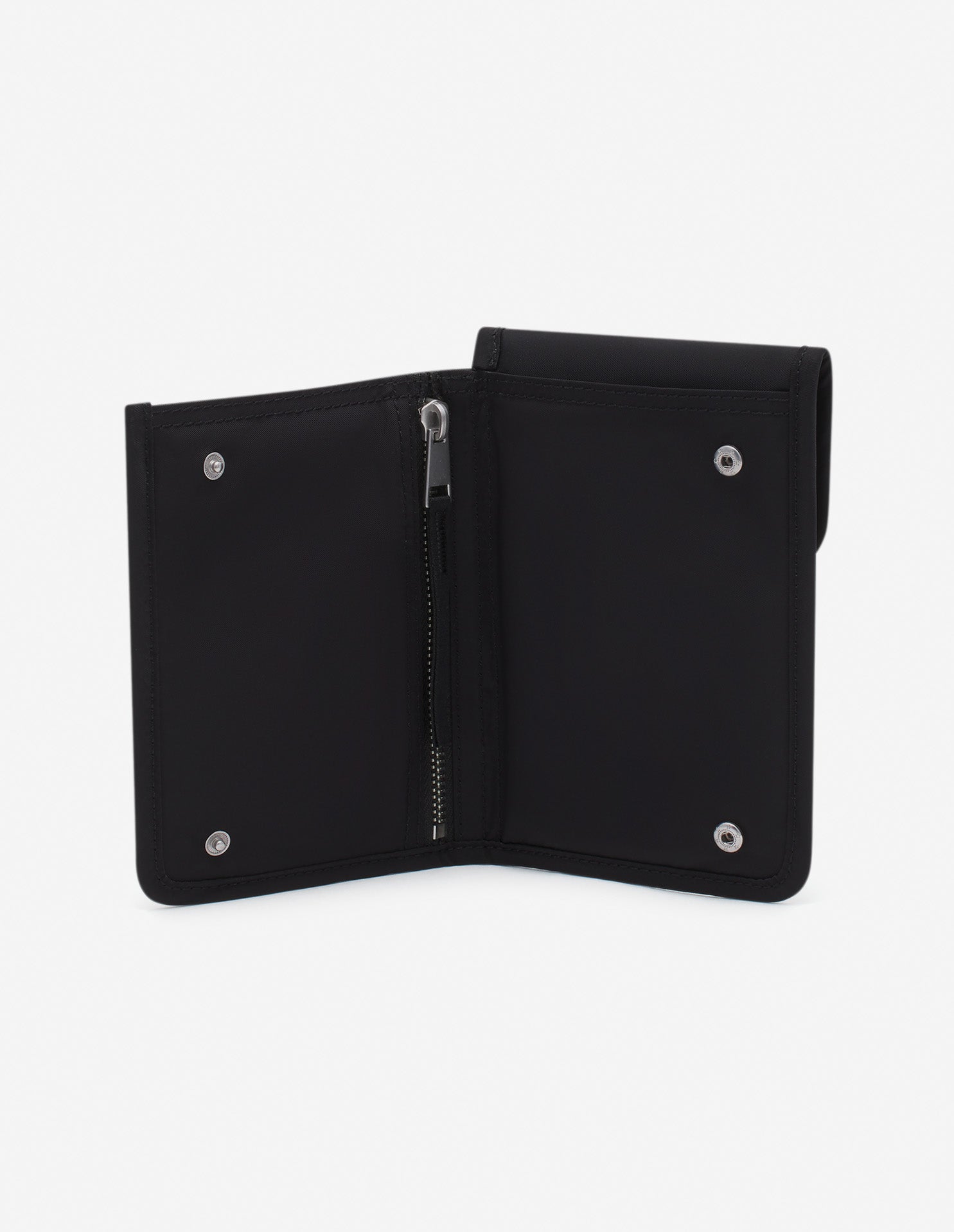 Shoulder bag with badge - Black