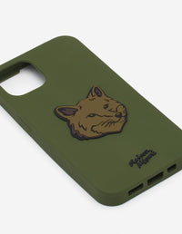 Case for iPhone with crest - Khaki