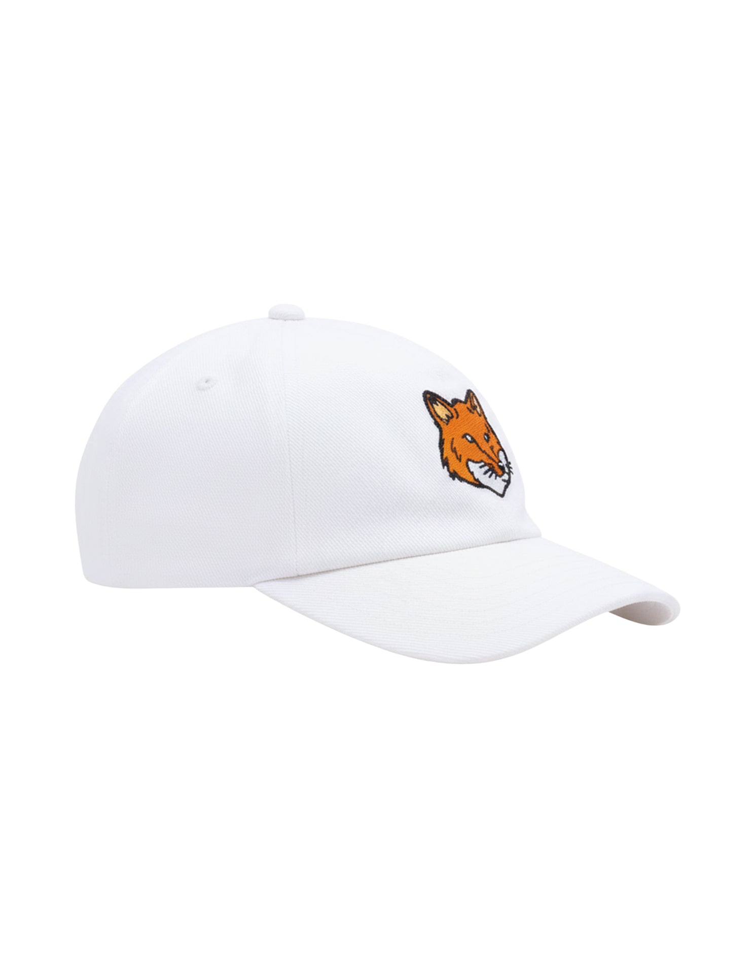 Cap with crest - White