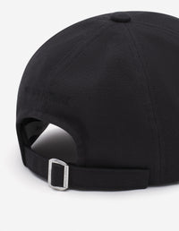 Cap with crest - Black