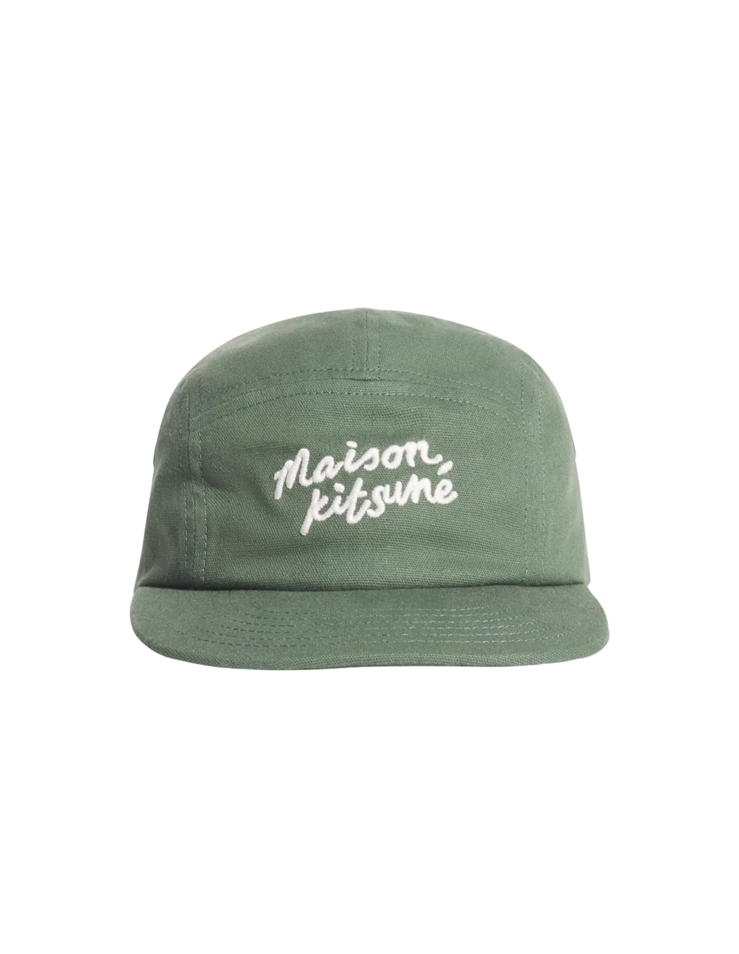 Maison Kitsuné embroidered cap - Bottle Green
