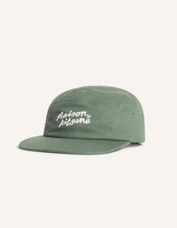Maison Kitsuné embroidered cap - Bottle Green