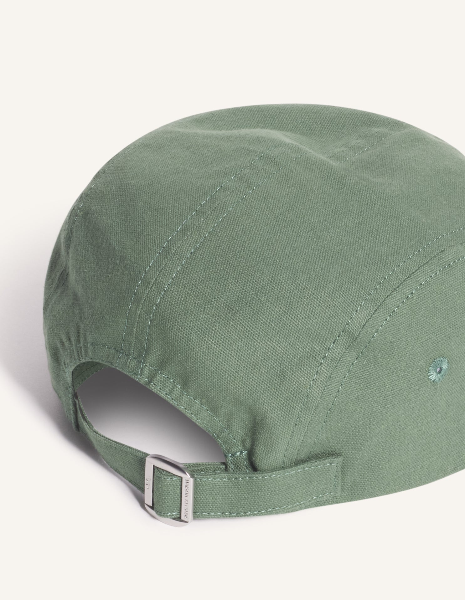 Maison Kitsuné embroidered cap - Bottle Green