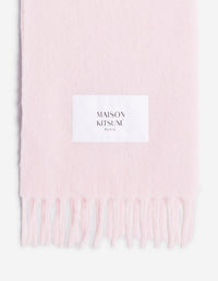 Thick wool scarf - Cradle Pink