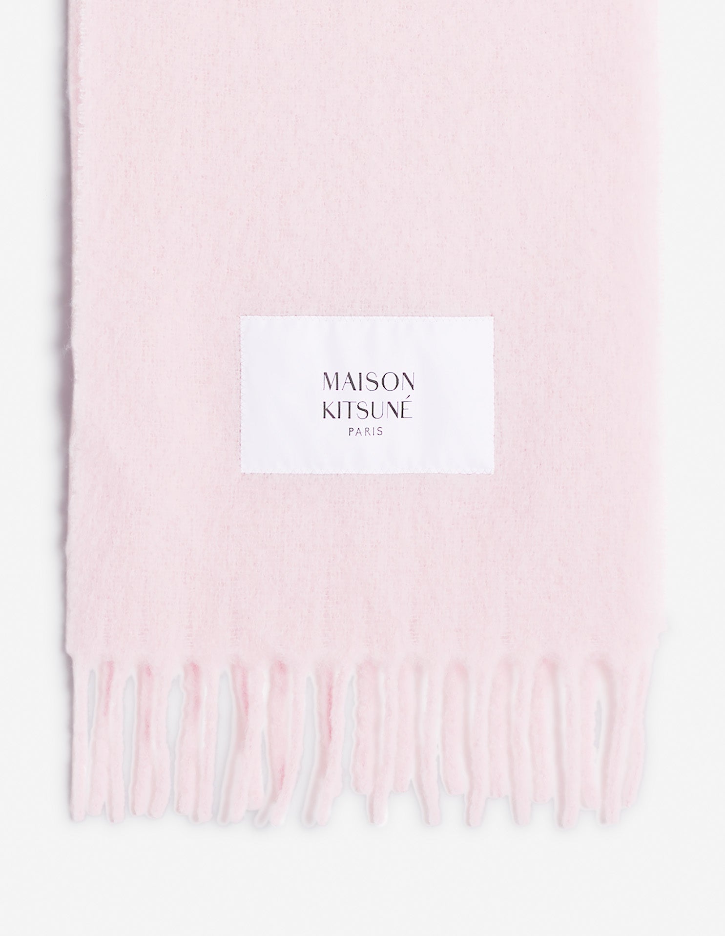 Thick wool scarf - Cradle Pink