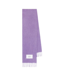 Wool scarf - Light Purple