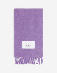 Wool scarf - Light Purple