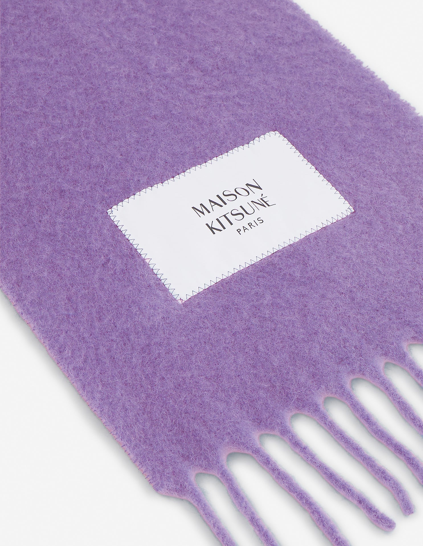 Wool scarf - Light Purple