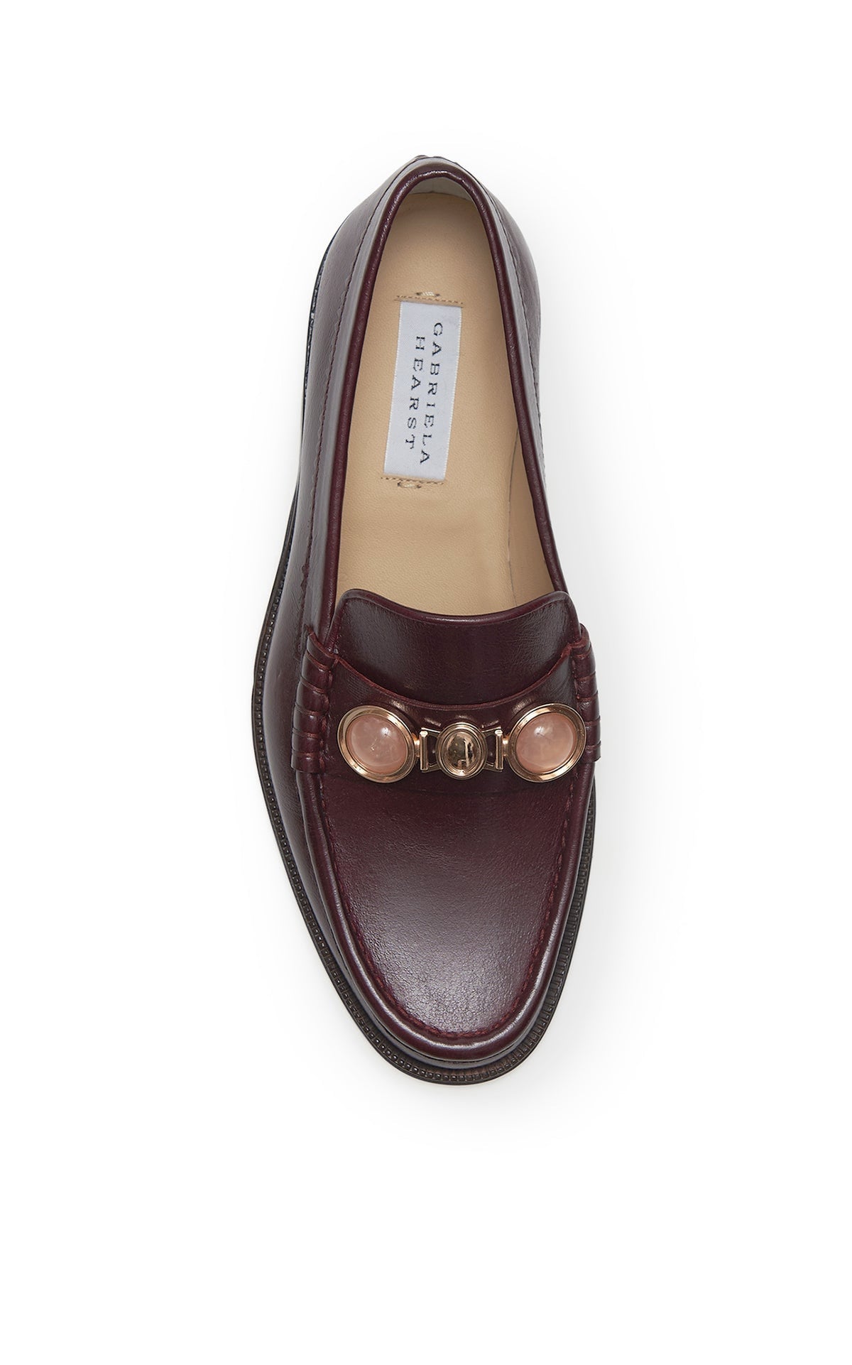 Bordeaux / Mocassins Melchora en cuir - Bordeaux
