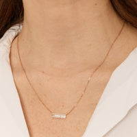 PrixTroca:760€_VentesTroca:0_QtyTroca:1_ST:0%_Collier en Or rose 18K serti de diamants - Rose