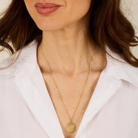 Collier chaîne en or jaune sertie de diamant - Diamant
