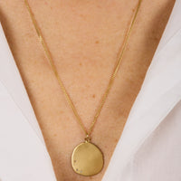 Collier chaîne en or jaune sertie de diamant - Diamant
