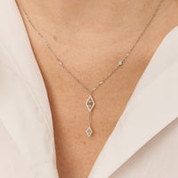 PT2_PrixTroca:890€_VentesTroca:0_QtyTroca:1_ST:0%_Collier Délicatesse en Or blanc 18K serti de diamants - Blanc