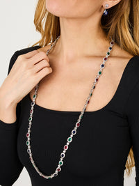 5qty NEW / Argent Rhodié Boucles d'oreilles Burmalite taille poire blanche et bleu saphir sur argent rhodié // RECO : 480€