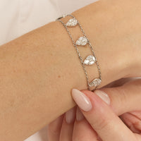 PT2_PrixTroca:2415€_VentesTroca:1_QtyTroca:1_ST:100%_Bracelet Union en Or blanc 18K serti de diamants - Blanc