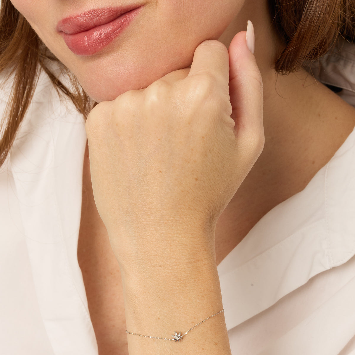 PrixTroca:190€_VentesTroca:0_QtyTroca:1_ST:0%_Bracelet Magic Touch en Or blanc 18K serti de diamants - Blanc