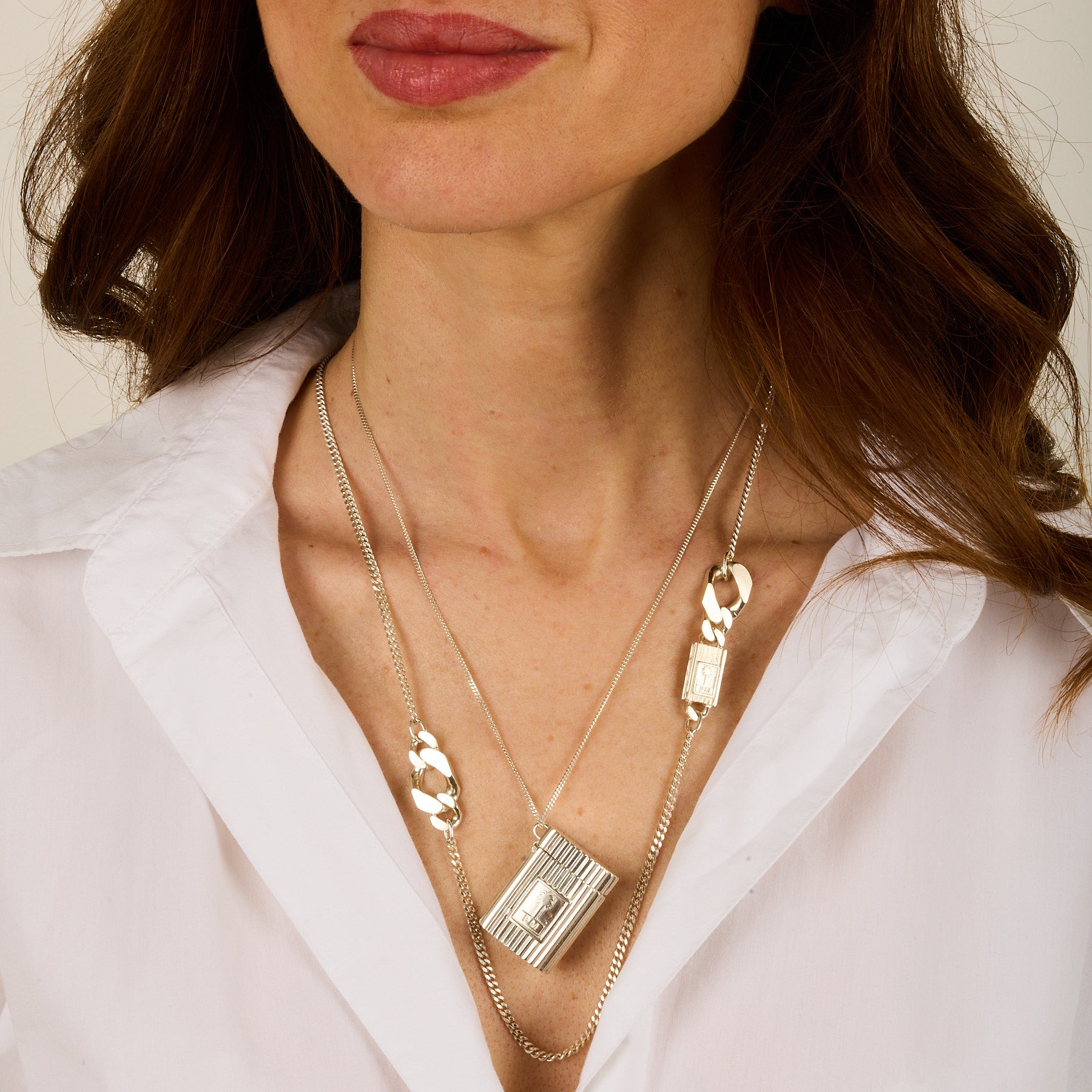Collier Marcel N°2 en argent - Argent