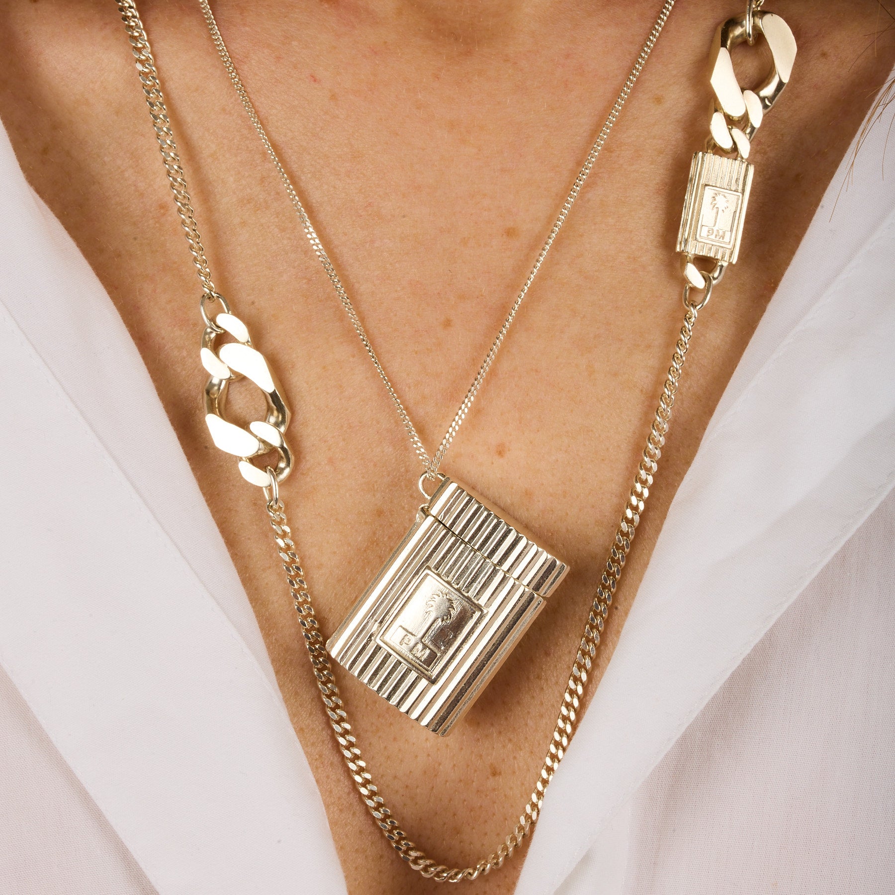 Silver necklace - Argent