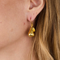Boucle d'oreille unitaire Honolulu Dormeuse Araza Unite Pm  - Doré