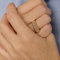 PrixTroca:1050€_VentesTroca:0_QtyTroca:1_ST:0%_Bague en Or rose 18K sertie de diamants - Rose