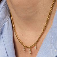 PrixTroca:2240€_VentesTroca:0_QtyTroca:1_ST:0%_Collier choker en Or jaune 18K serti de diamants - Jaune