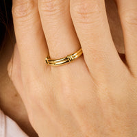 Bague en or jaune - Or jaune