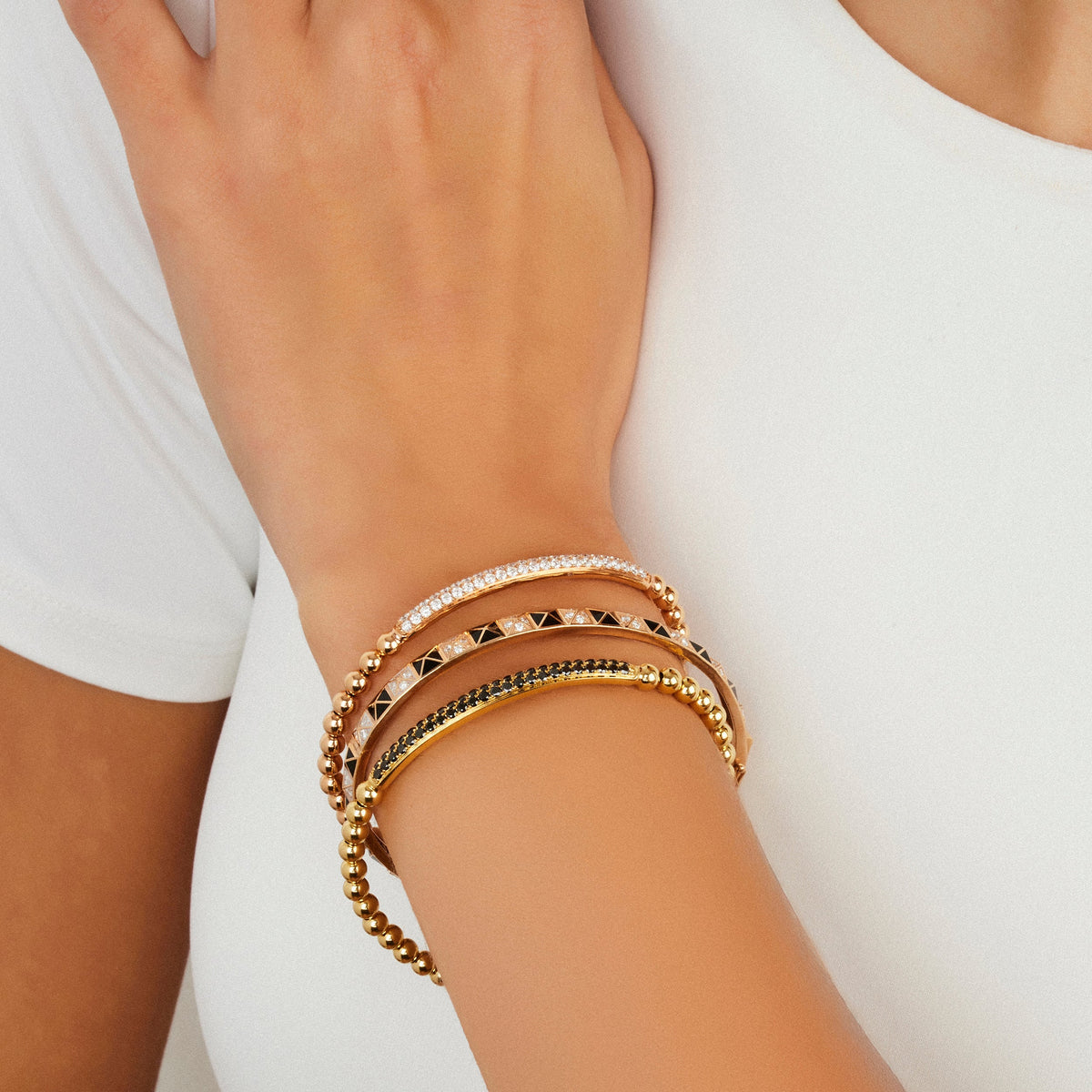 BRACELET  OR ROSE