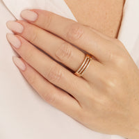 PT2_PrixTroca:980€_VentesTroca:0_QtyTroca:1_ST:0%_Bague Cosmic Spell en Or rose 18K sertie de diamants - Rose