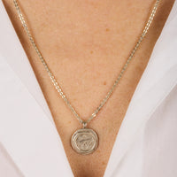 Collier en or jaune sertie de diamant - Or jaune & Diamant