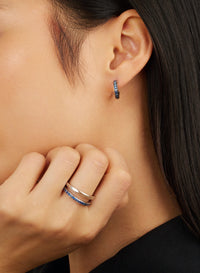 Bague Together en Or blanc 18K & Saphir