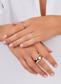 Bague Lucciole en Or blanc 18K & Saphir bleu
